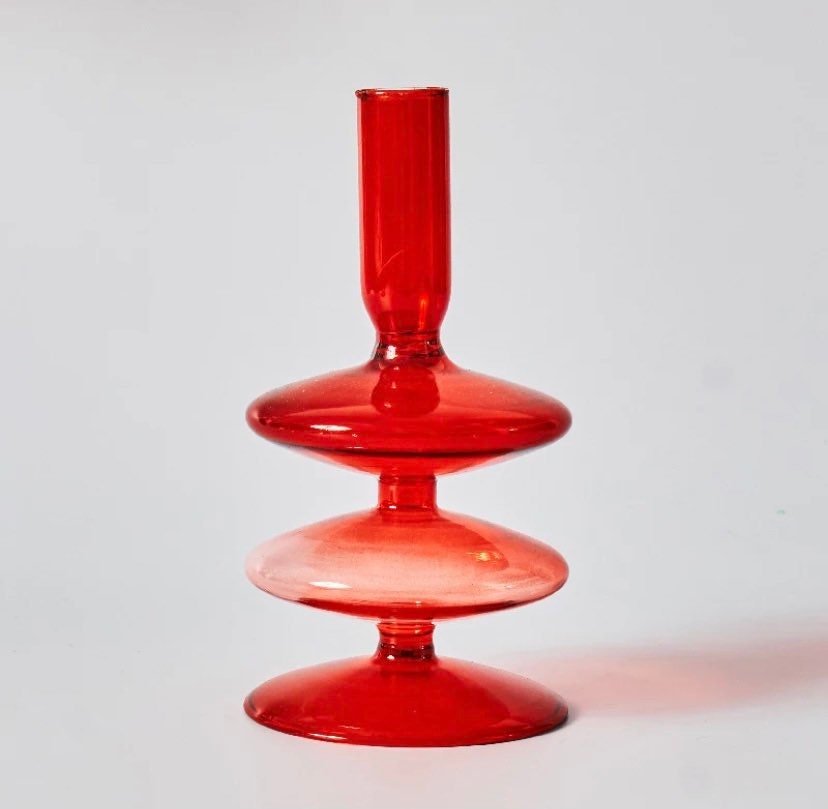 Red Ombré Candle Holder Collection