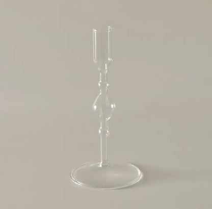 Skinny Glass Candle Holders