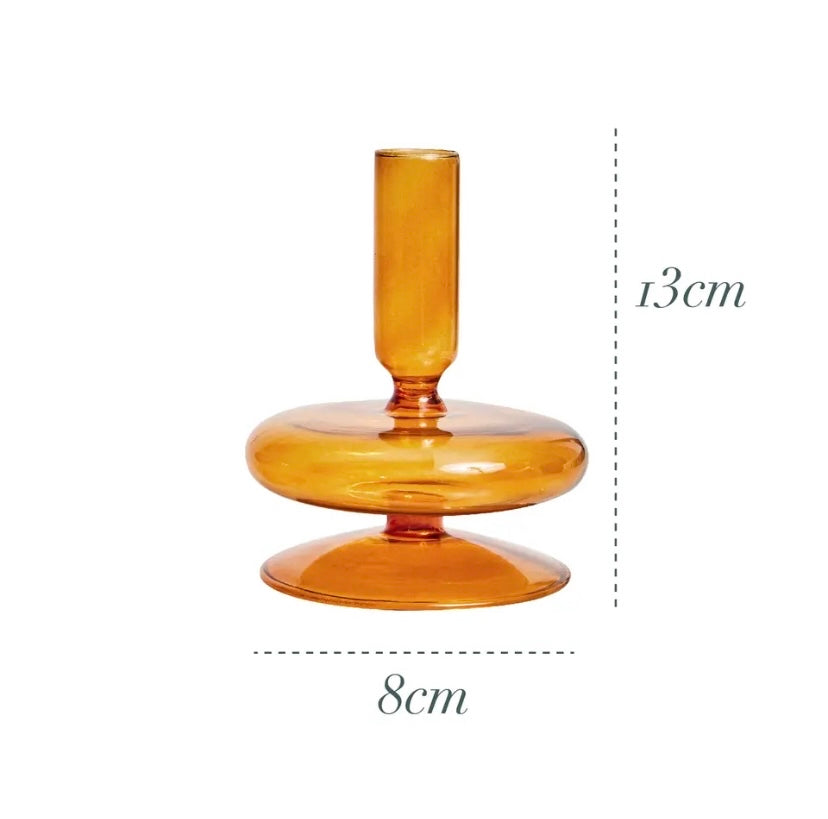 Orange Candle Holder Collection