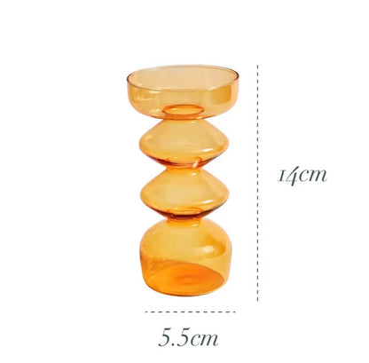 Orange Candle Holder Collection