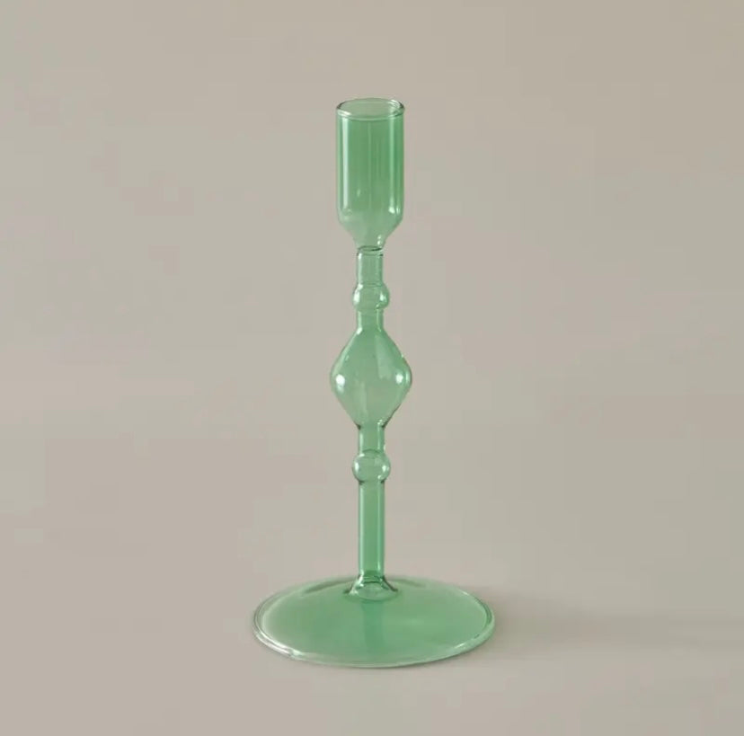 Skinny Glass Candle Holders