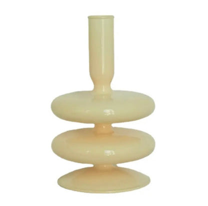 Opaque Pastel Candle Holders