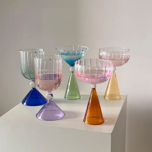 Flared Cocktail Glasses