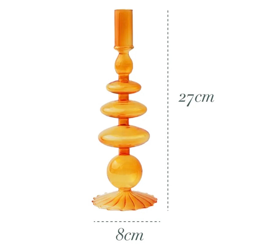 Orange Candle Holder Collection