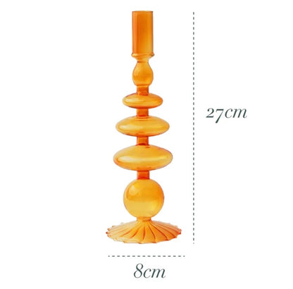 Orange Candle Holder Collection