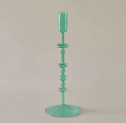 Skinny Glass Candle Holders