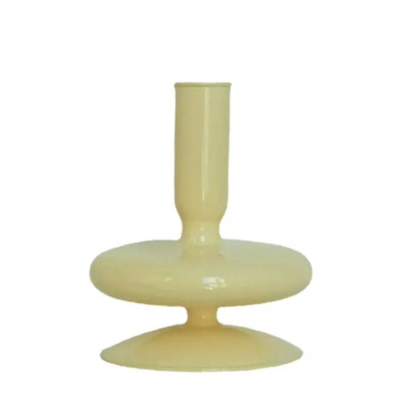 Opaque Pastel Candle Holders