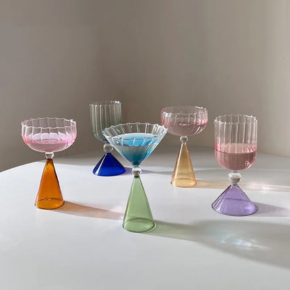 Flared Cocktail Glasses