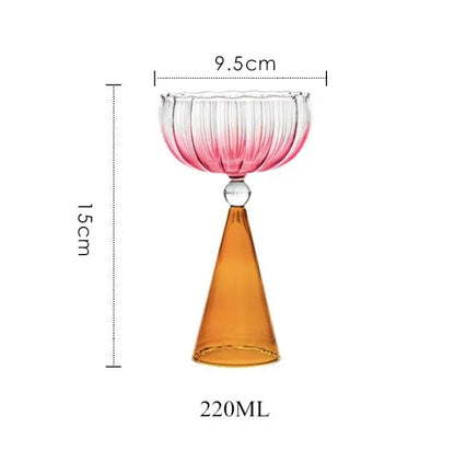 Flared Cocktail Glasses