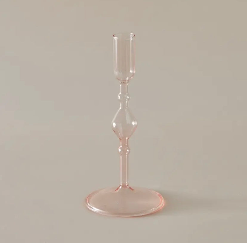 Skinny Glass Candle Holders