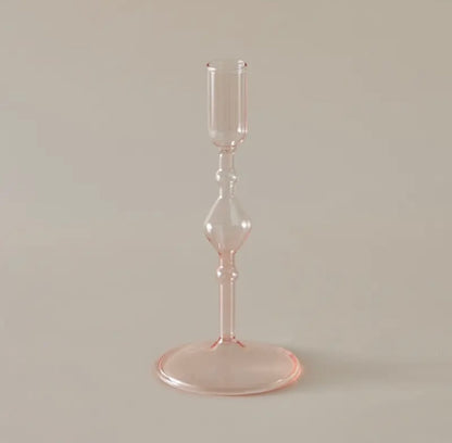 Skinny Glass Candle Holders