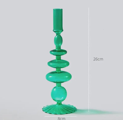 Green Candle Holder Collection