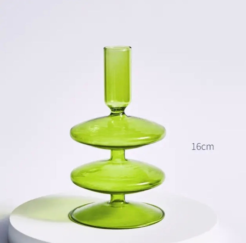 Lime Green Candle Holder Collection