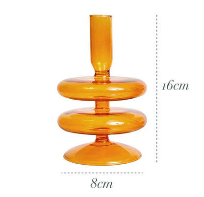 Orange Candle Holder Collection