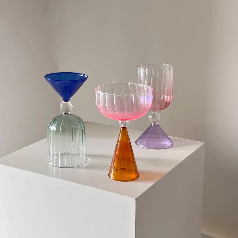 Flared Cocktail Glasses