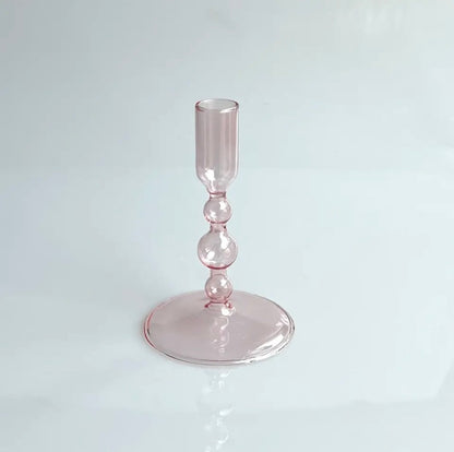 Skinny Glass Candle Holders