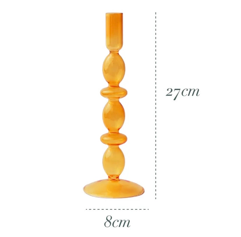 Orange Candle Holder Collection