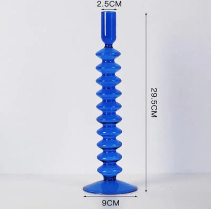 Blue Candle Holder Collection