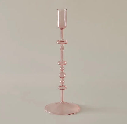 Skinny Glass Candle Holders