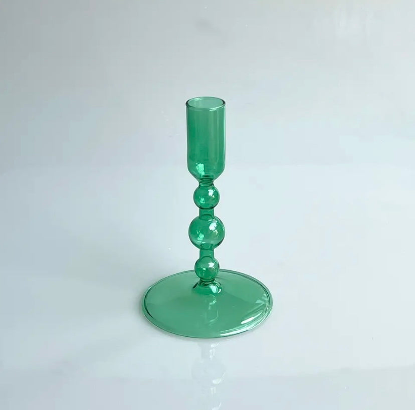 Skinny Glass Candle Holders