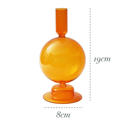 Orange Candle Holder Collection