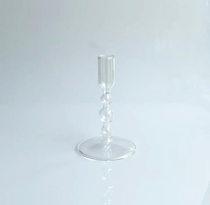 Skinny Glass Candle Holders