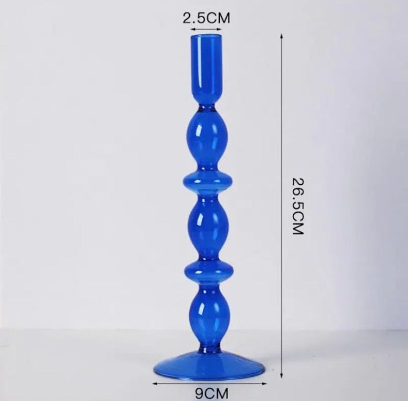 Blue Candle Holder Collection