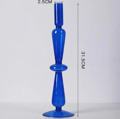 Blue Candle Holder Collection