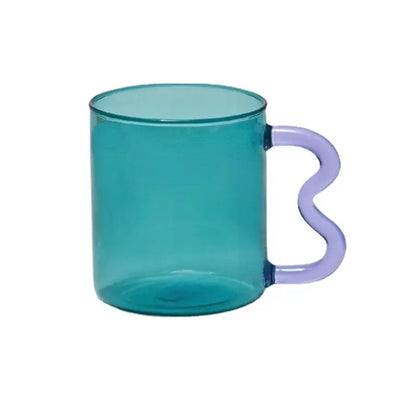 Tinted Mugs with Wiggle Handles