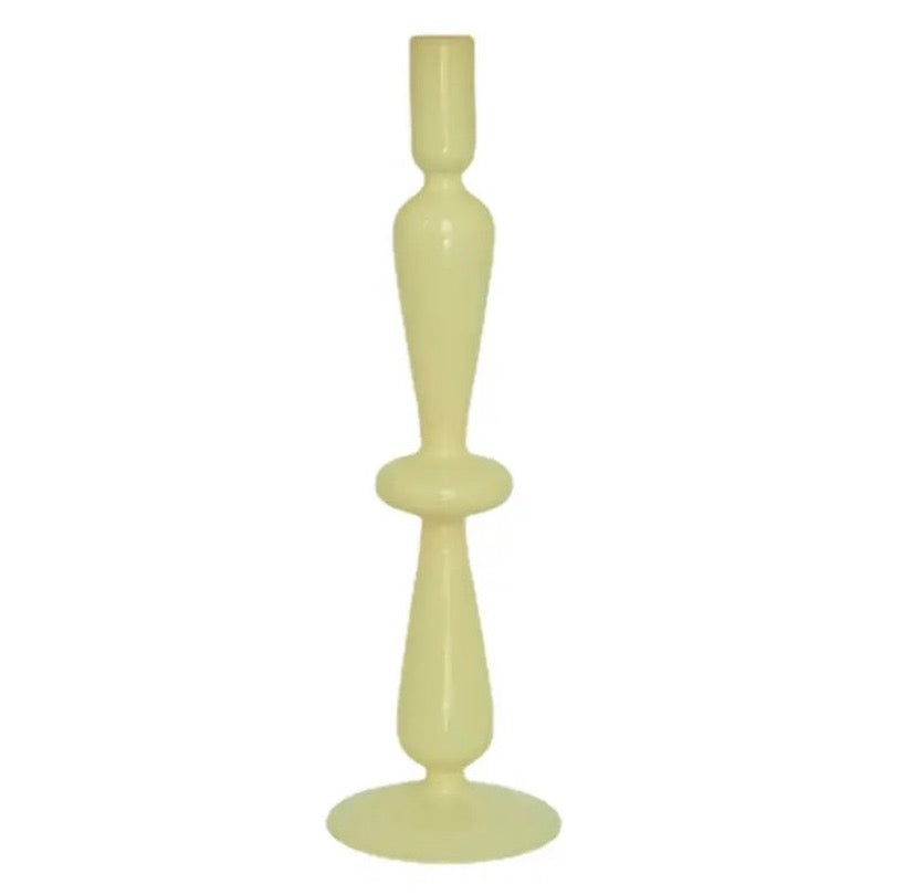 Opaque Pastel Candle Holders