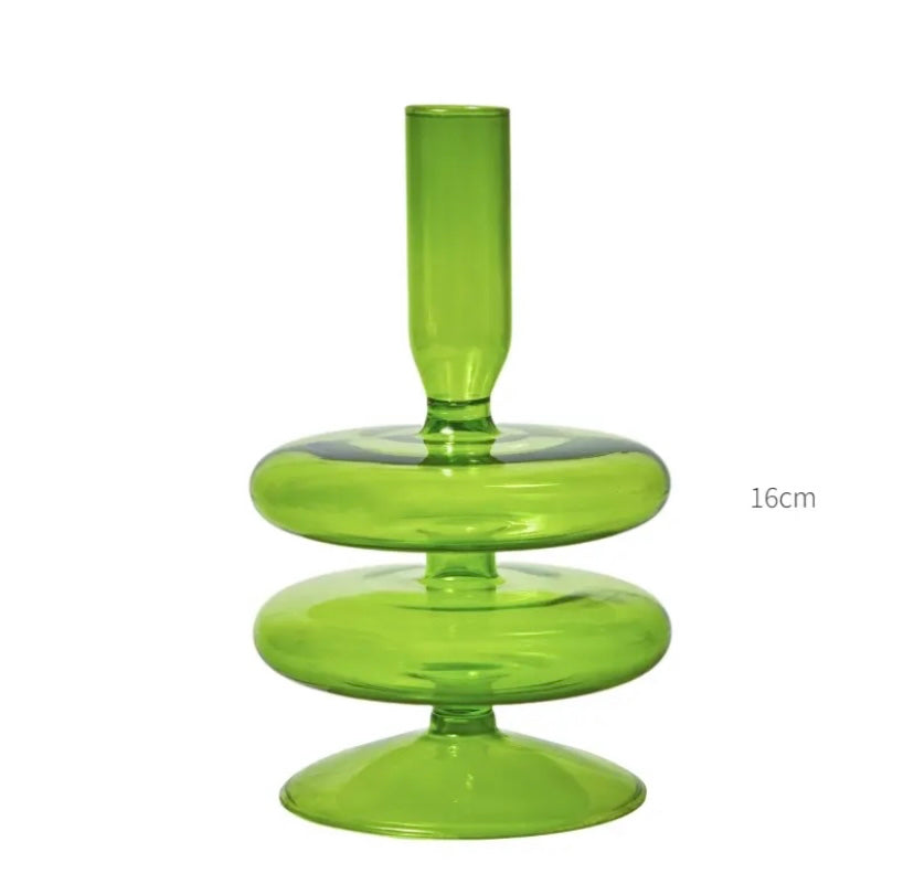 Lime Green Candle Holder Collection