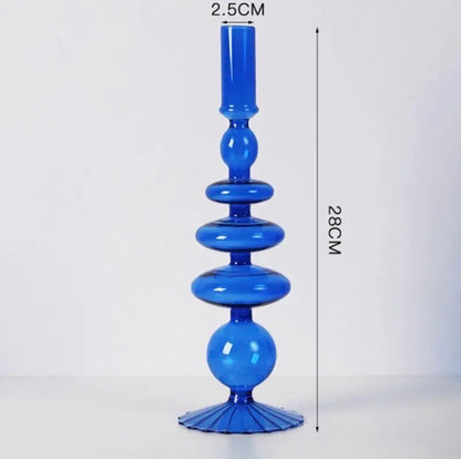 Blue Candle Holder Collection