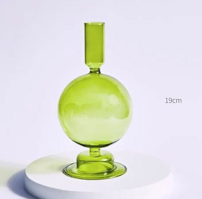 Lime Green Candle Holder Collection