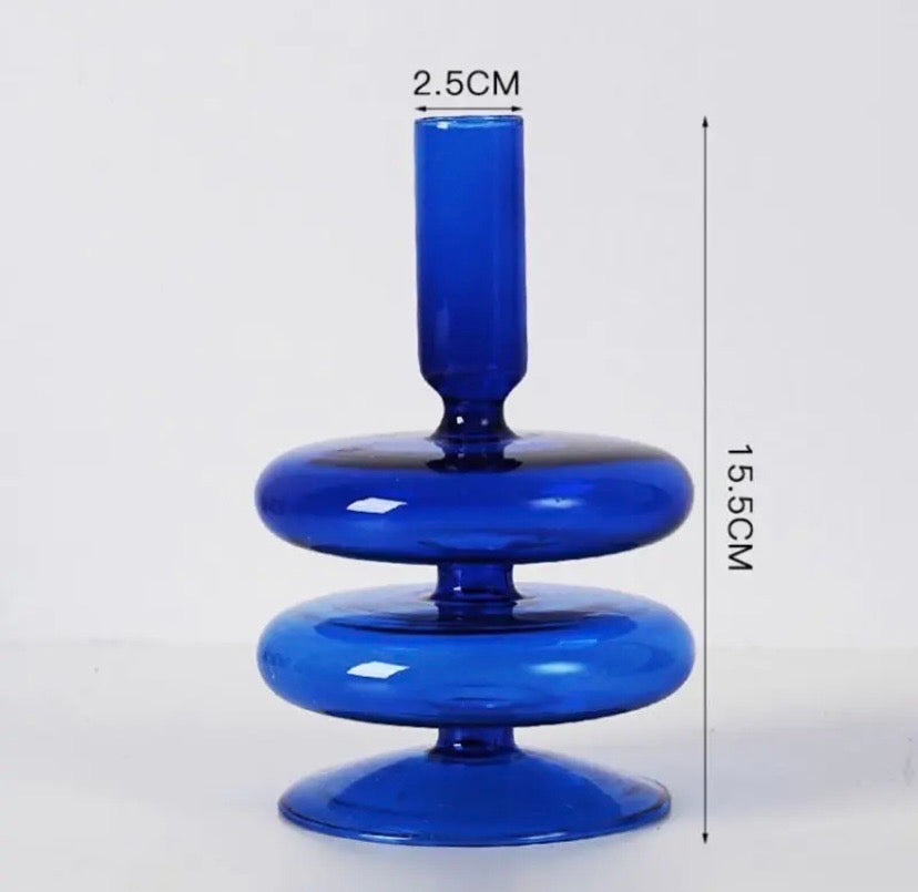 Blue Candle Holder Collection