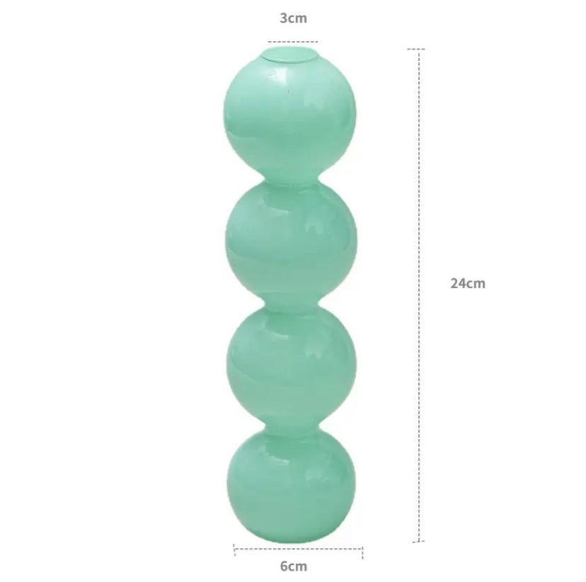 Opaque Pastel Candle Holders