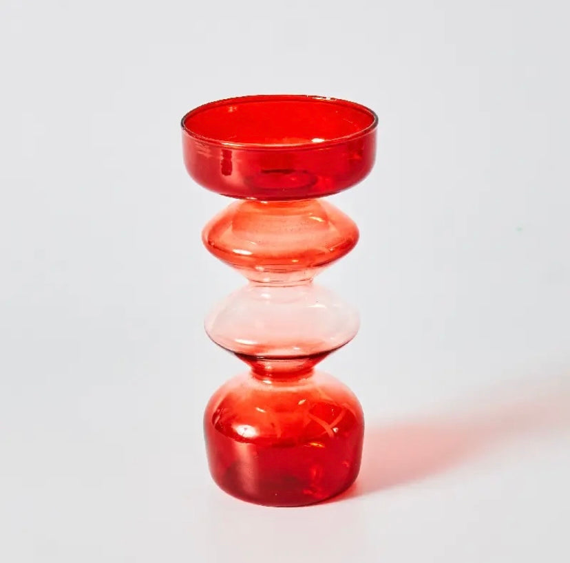 Red Ombré Candle Holder Collection