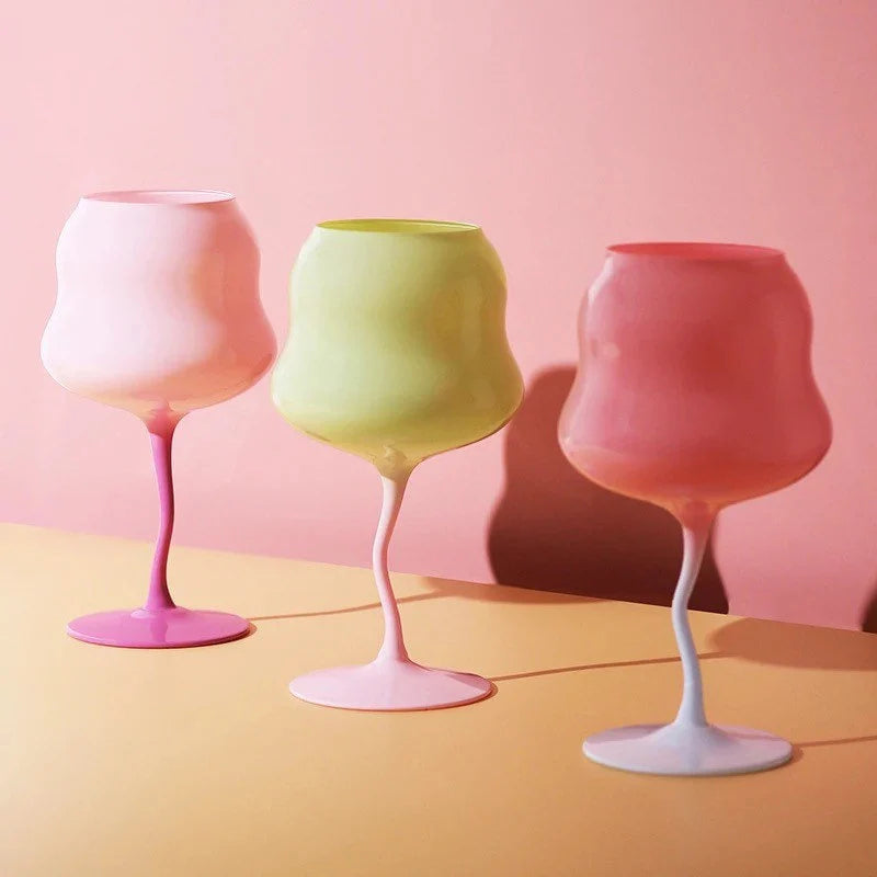 Wobbly Wine Glasses