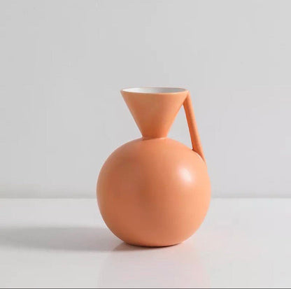 Mid-Century Geometric Vases