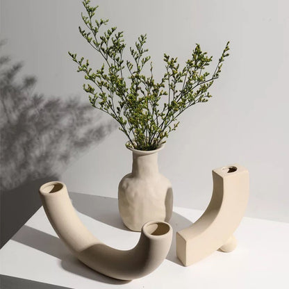 Polly Ceramic Vase Collection