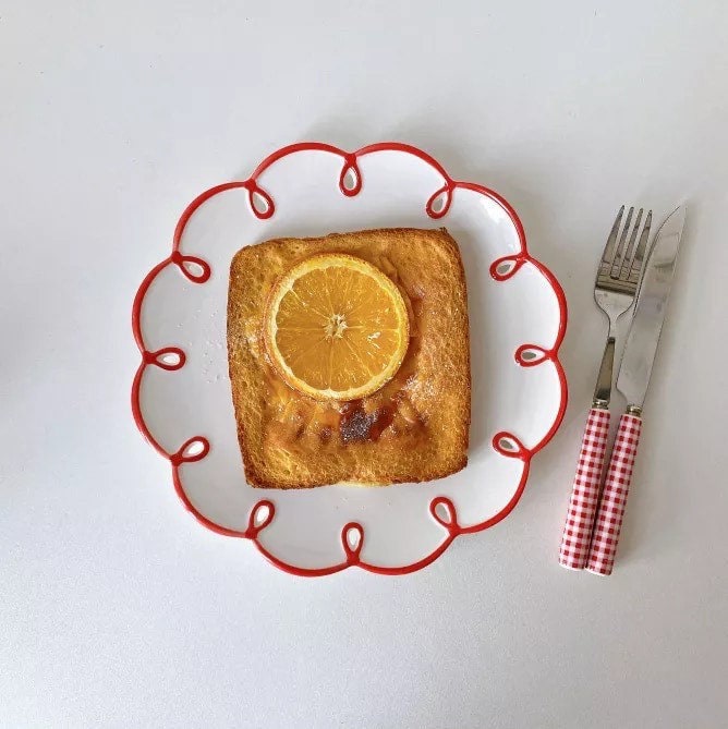 Scallop Edge Plates and Bowls