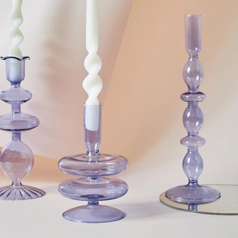 Lilac Candle Holder Collection