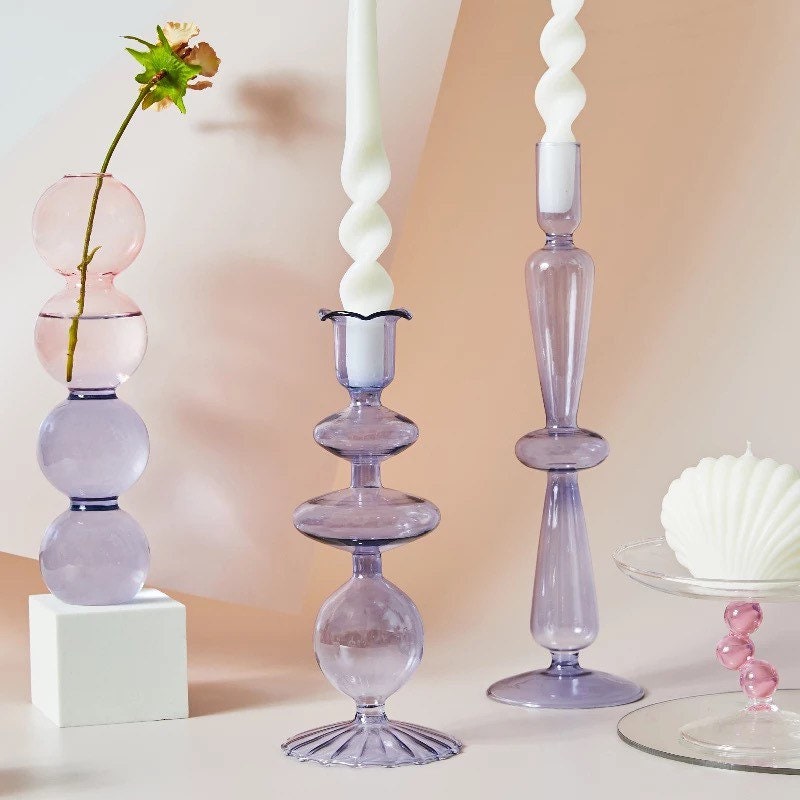 Lilac Candle Holder Collection