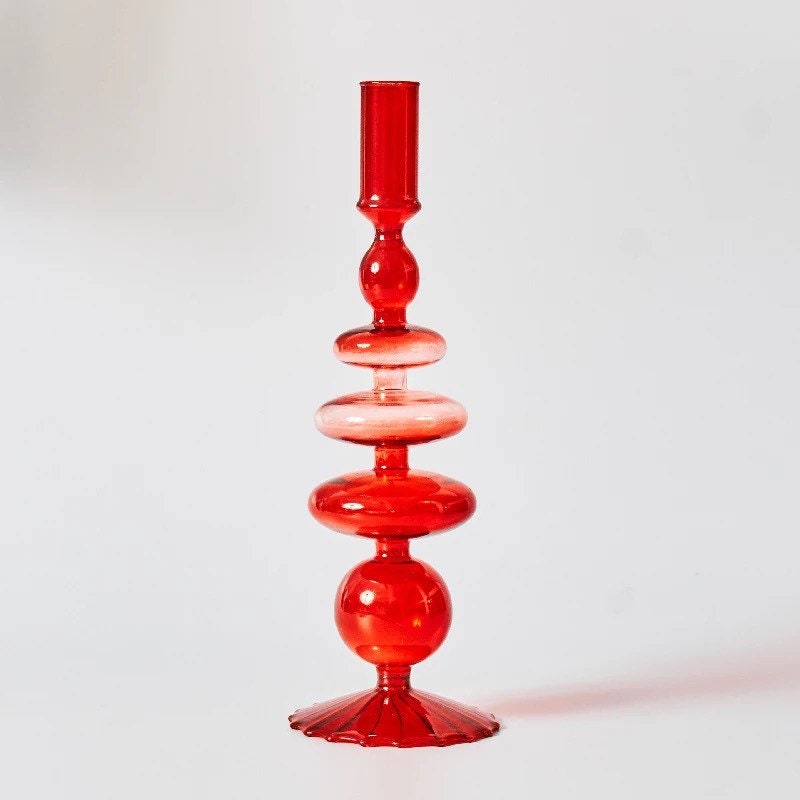 Red Ombré Candle Holder Collection