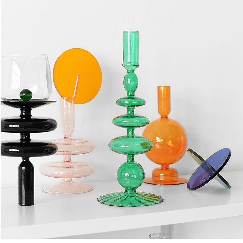 Green Candle Holder Collection