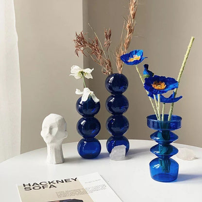 Blue Candle Holder Collection