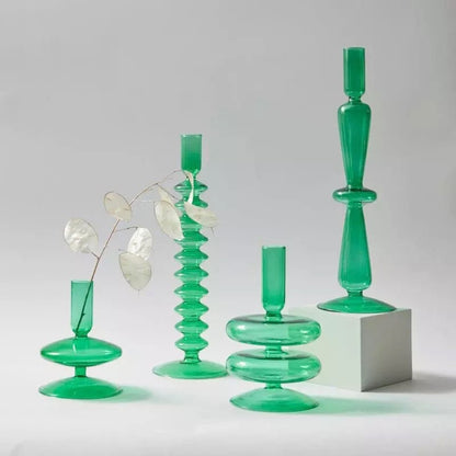 Green Candle Holder Collection