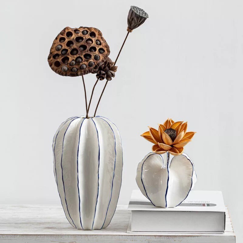 Organic Flower Vases