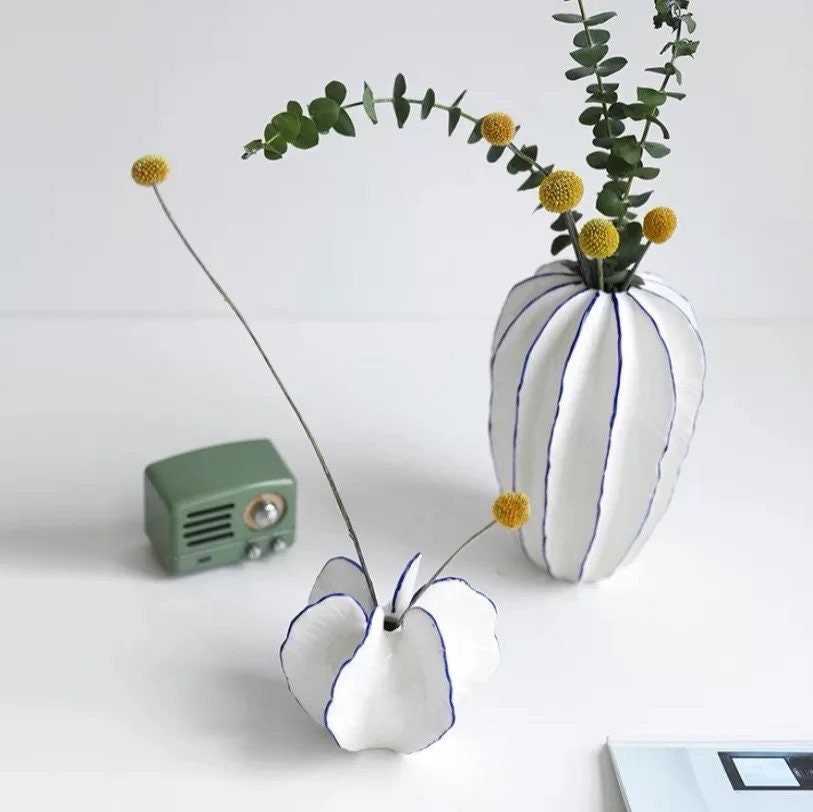 Organic Flower Vases