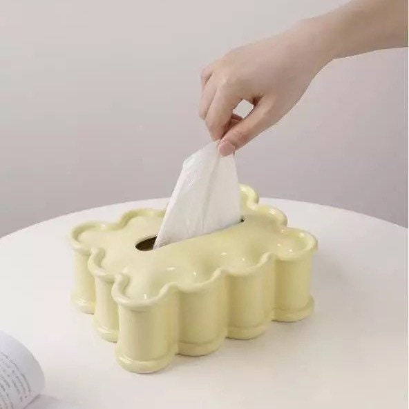 Wavy Edge Tissue Box