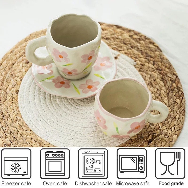 Hand Painted Mugs and Tableware Collection